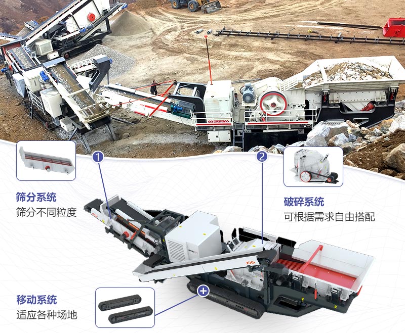 廢舊混凝土粉碎機現(xiàn)場